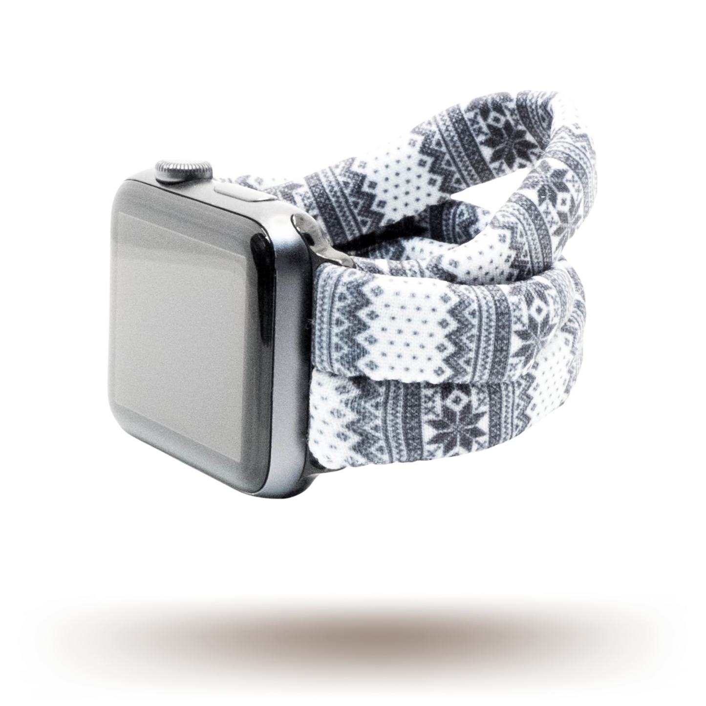 Black Nordic Sweater Yoga Band® for Apple Watch, Fitbit, and Samsung