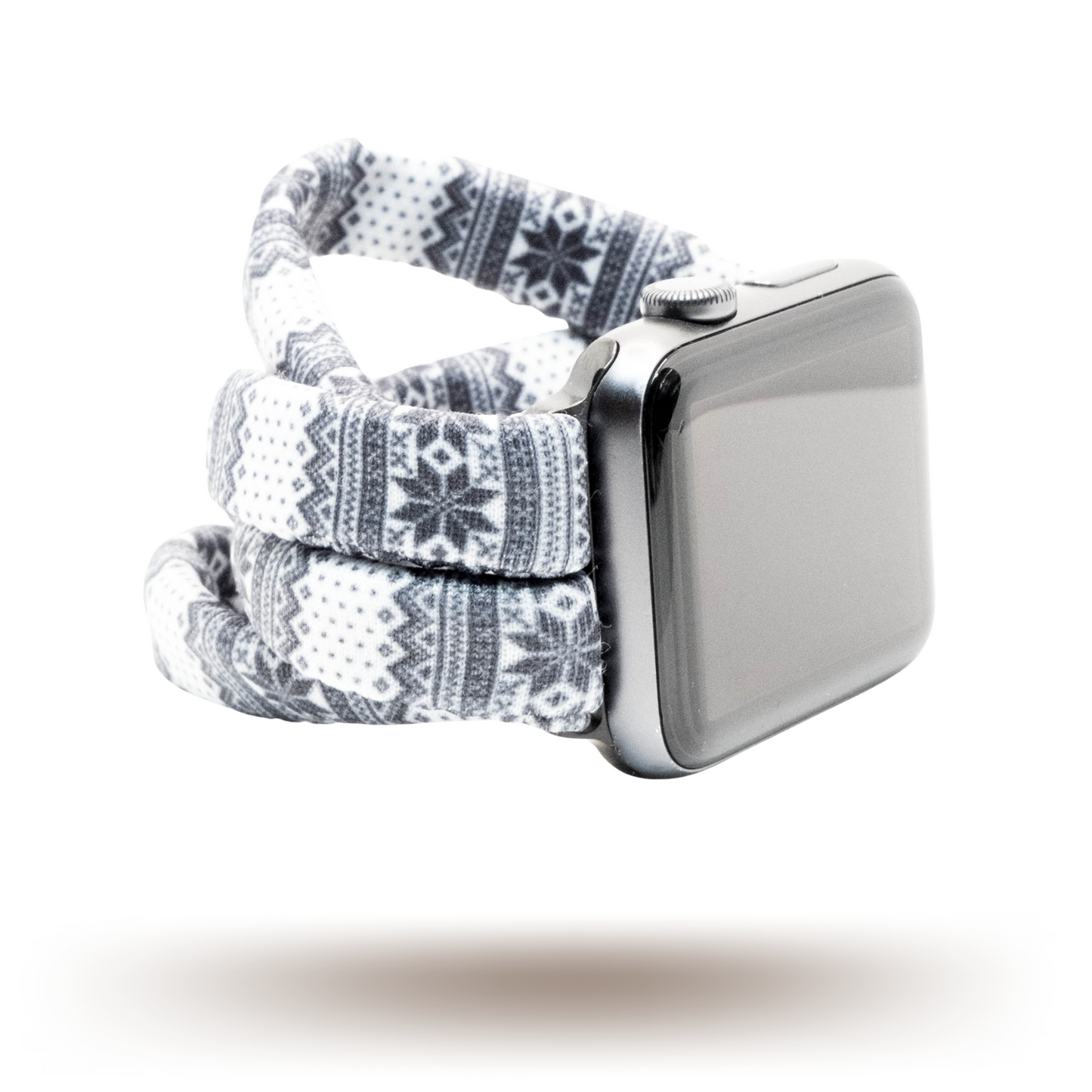 Black Nordic Sweater Yoga Band® for Apple Watch, Fitbit, and Samsung