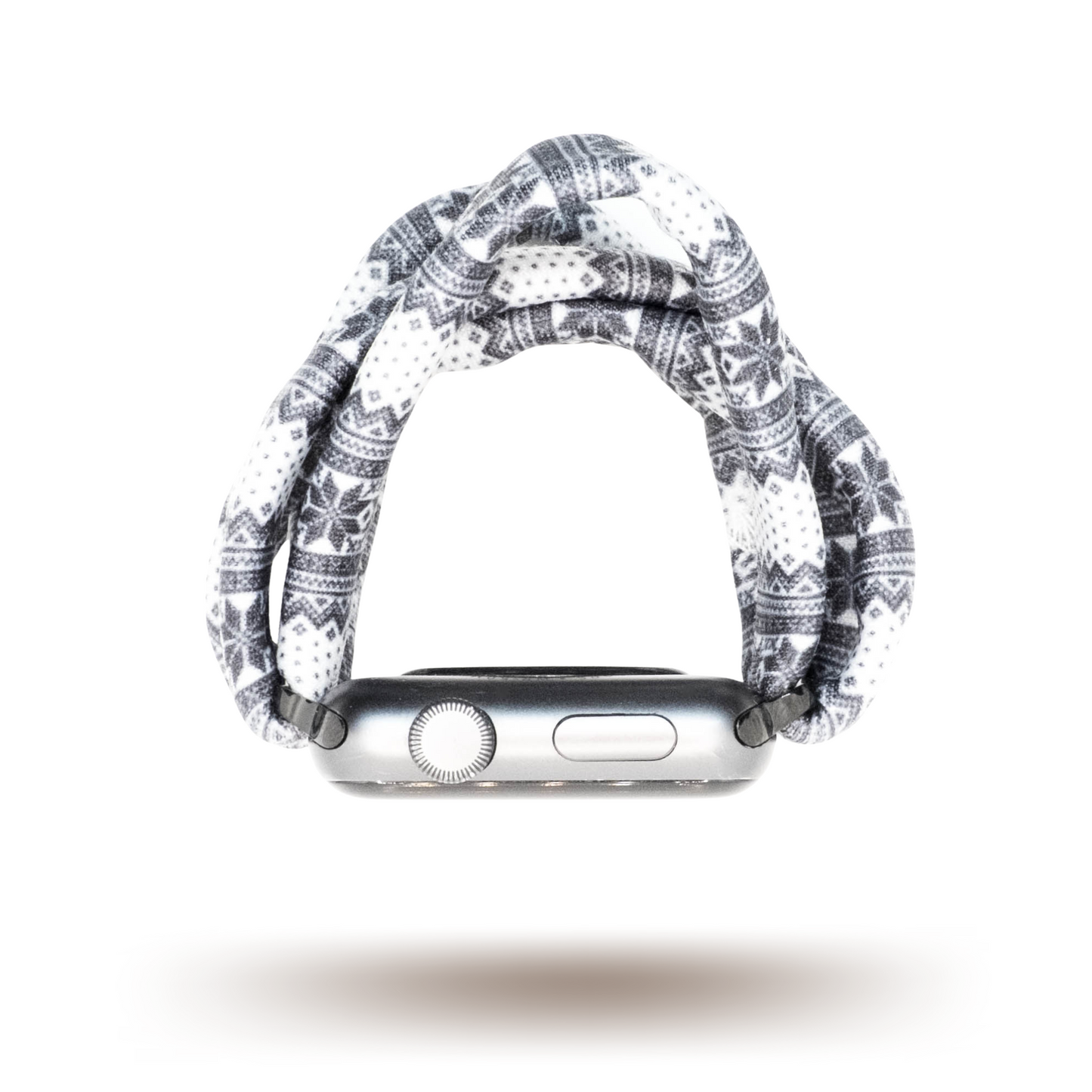 Black Nordic Sweater Yoga Band® for Apple Watch, Fitbit, and Samsung