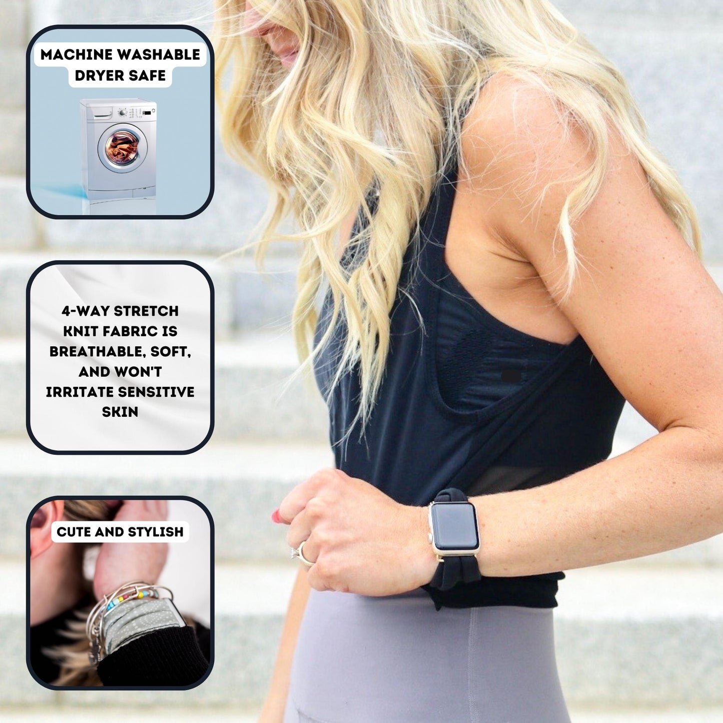 Yoga Bands for Apple Watch - Machine Washable