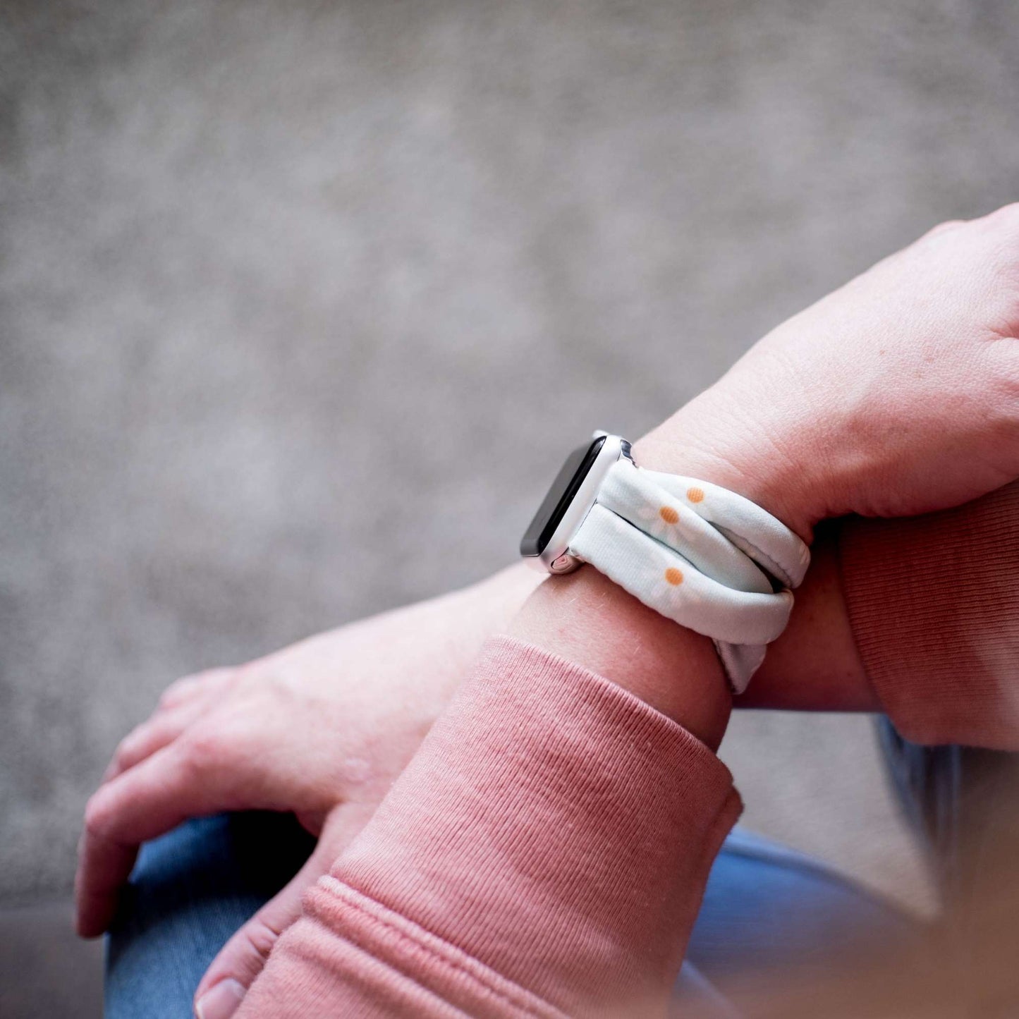 Water Daisies Yoga Band® for Apple Watch, Fitbit, and Samsung