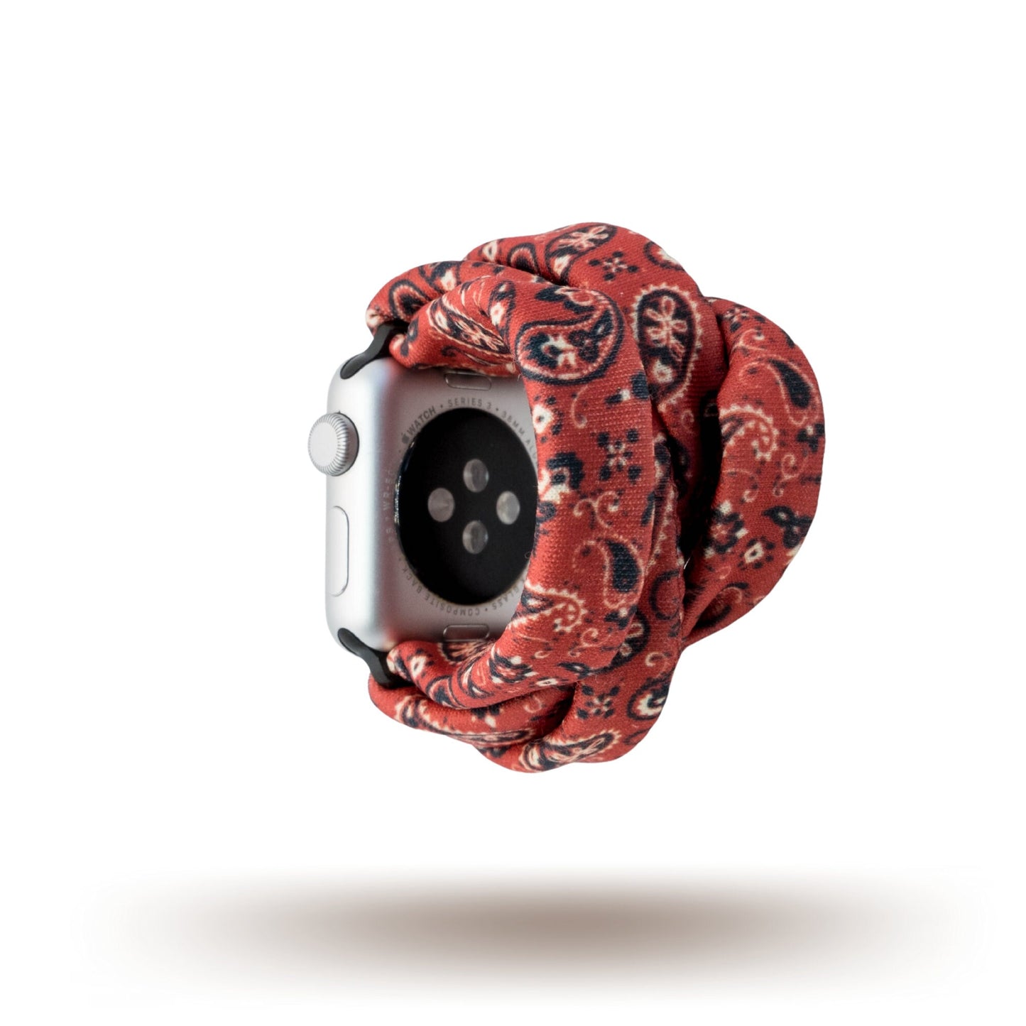 Red Bandana Paisley Yoga Band® for Apple Watch, Fitbit, and Samsung