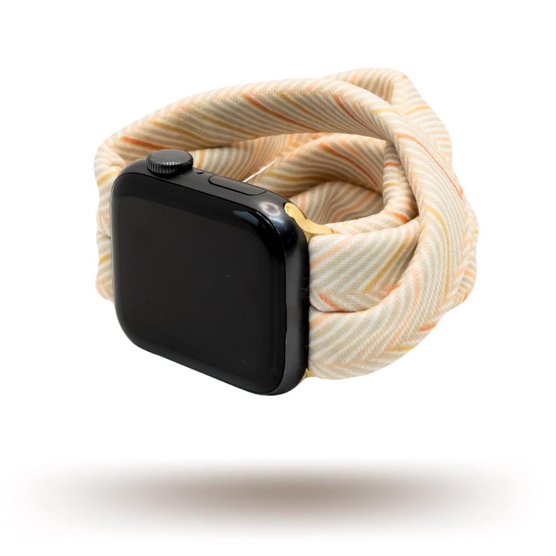 Taupe Herringbone Yoga Band® for Apple Watch, Fitbit, and Samsung