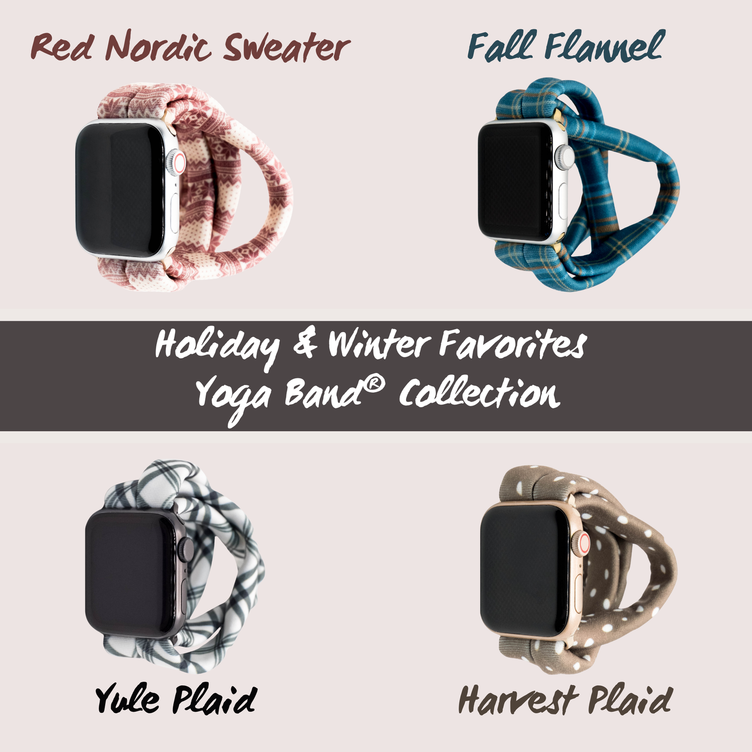 Holiday and Winter Favorites Yoga Bands®