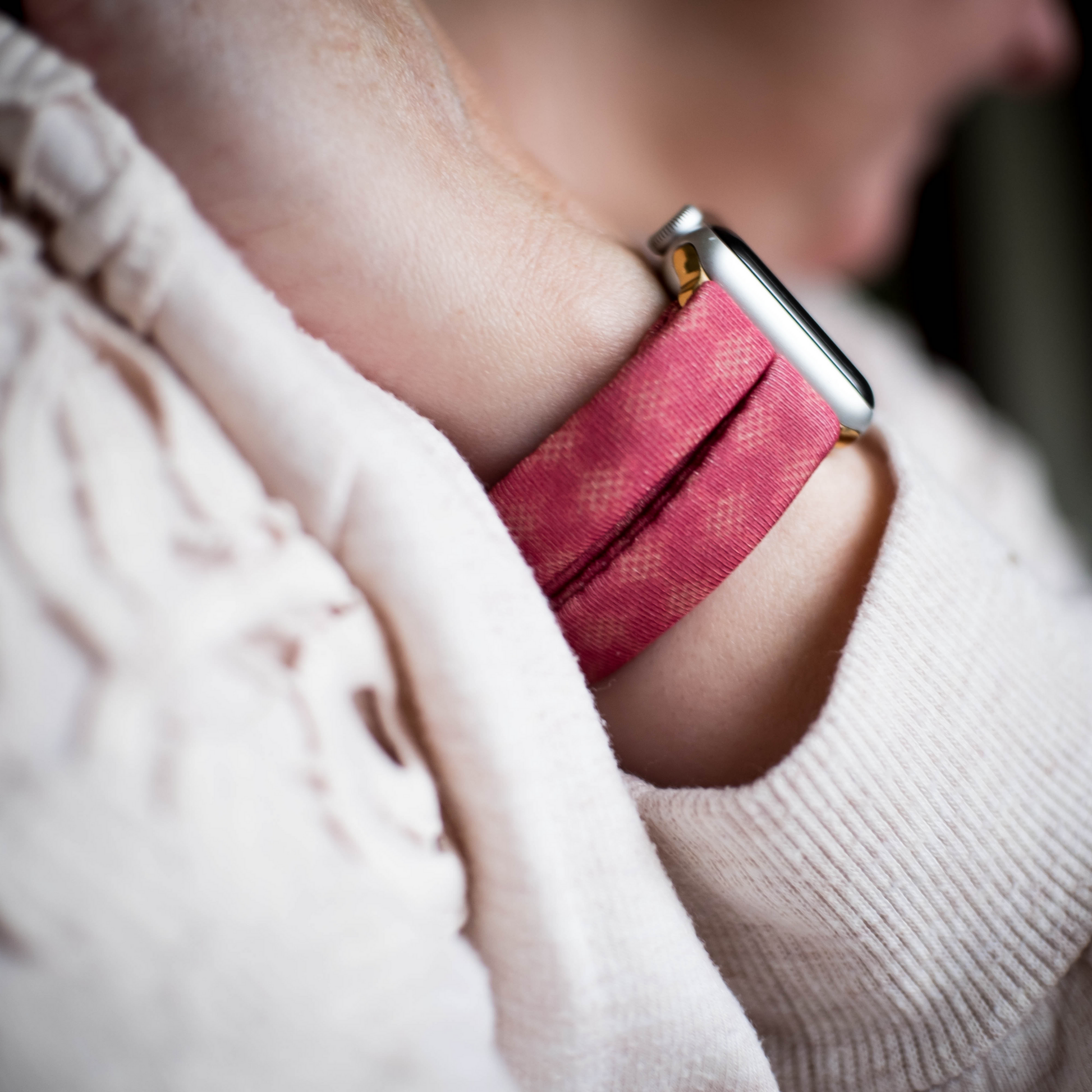 Heirloom Red Yoga Band® for Apple Watch, Fitbit, and Samsung