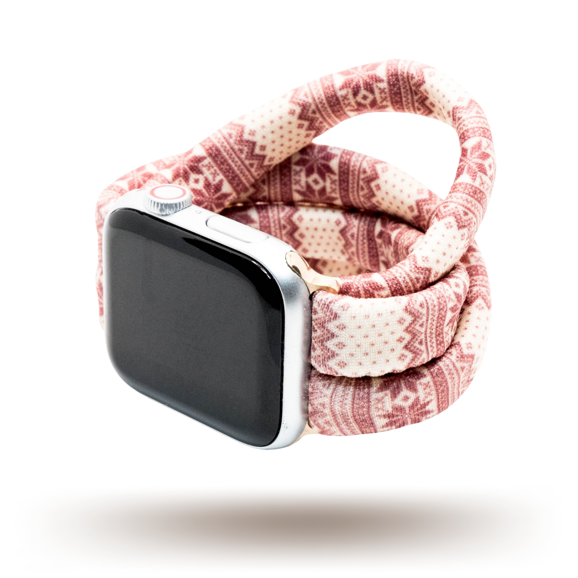 Red Nordic Sweater Yoga Band® for Apple Watch, Fitbit, and Samsung