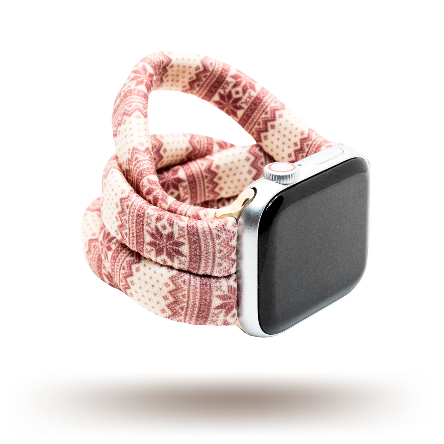 Red Nordic Sweater Yoga Band® for Apple Watch, Fitbit, and Samsung
