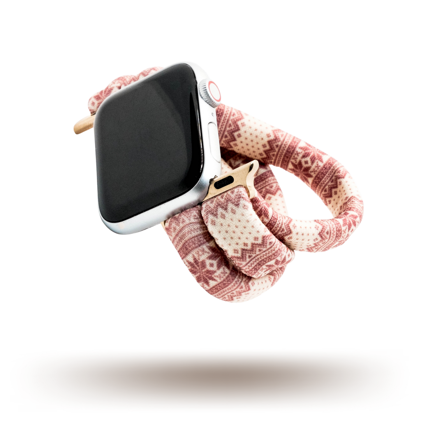 Red Nordic Sweater Yoga Band® for Apple Watch, Fitbit, and Samsung