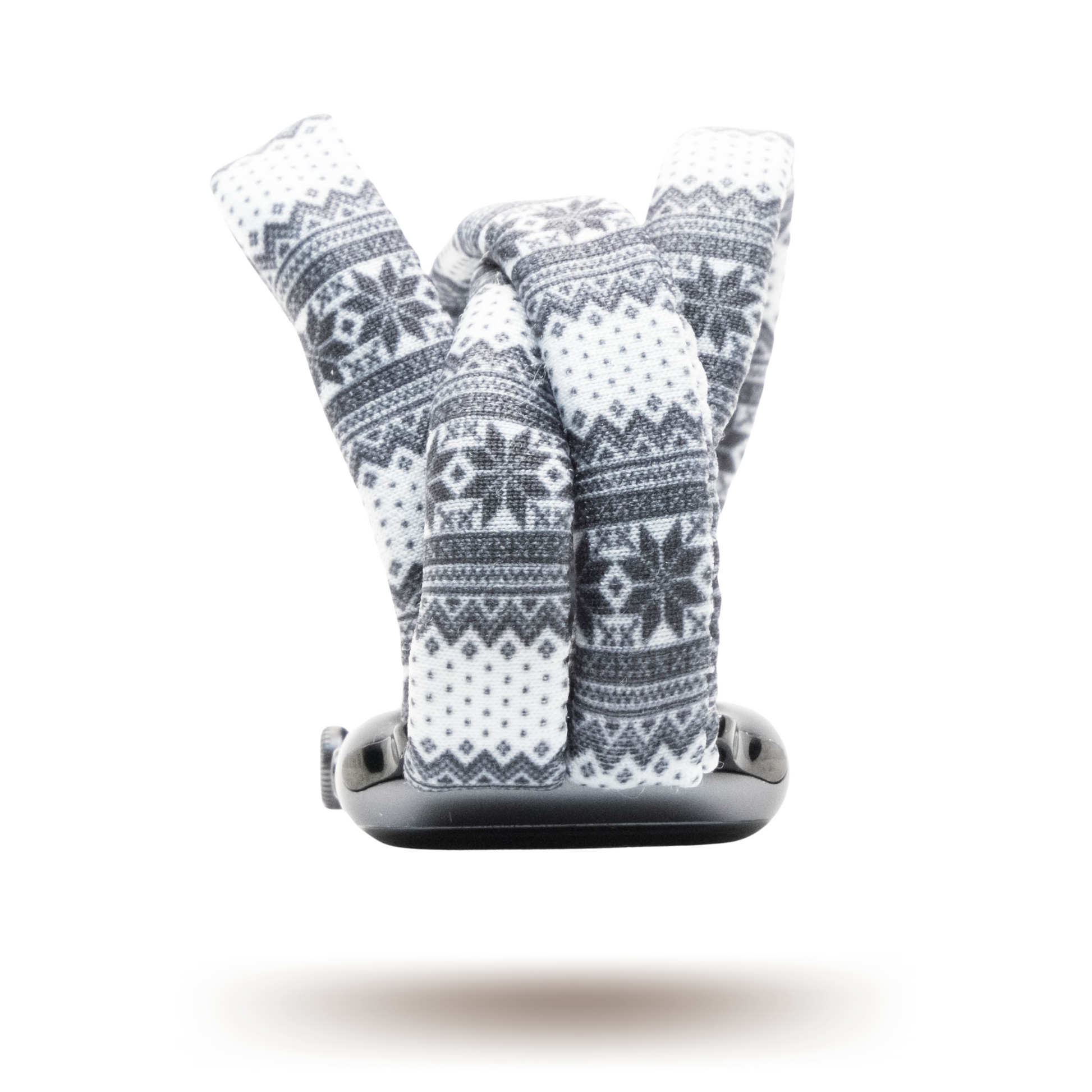 Black Nordic Sweater Yoga Band® for Apple Watch, Fitbit, and Samsung