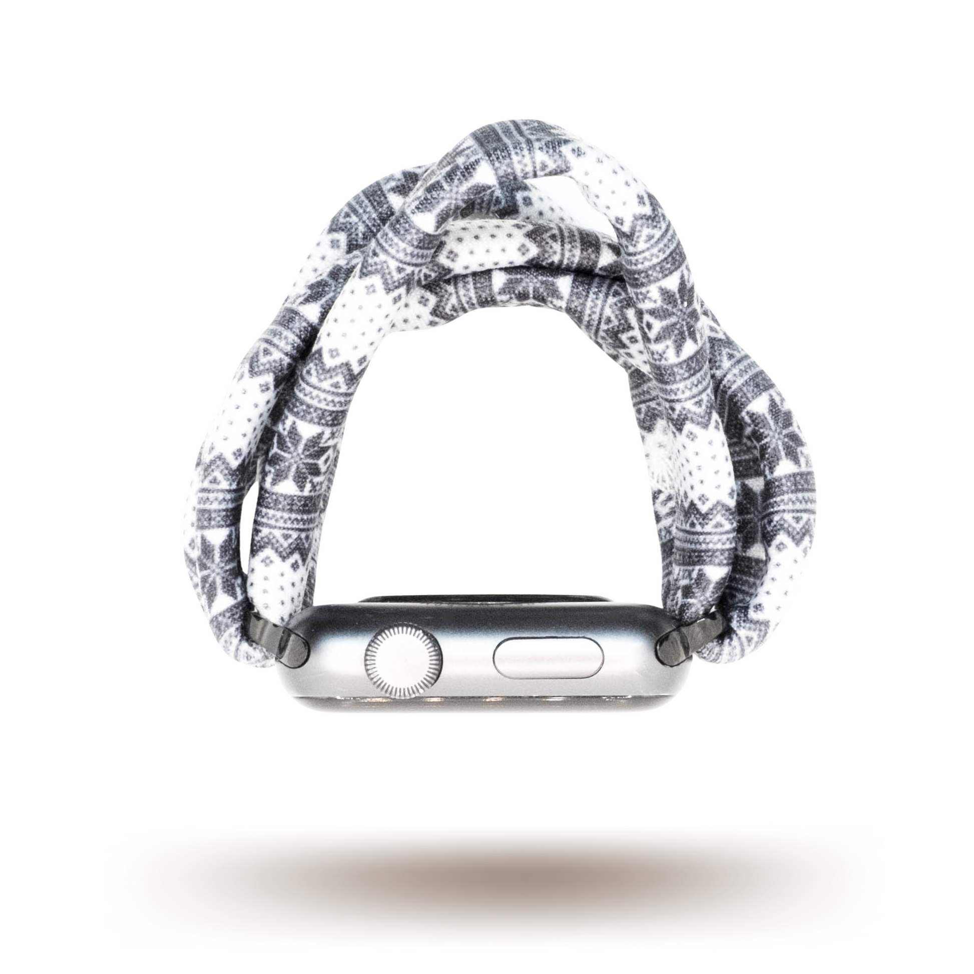 Black Nordic Sweater Yoga Band® for Apple Watch, Fitbit, and Samsung