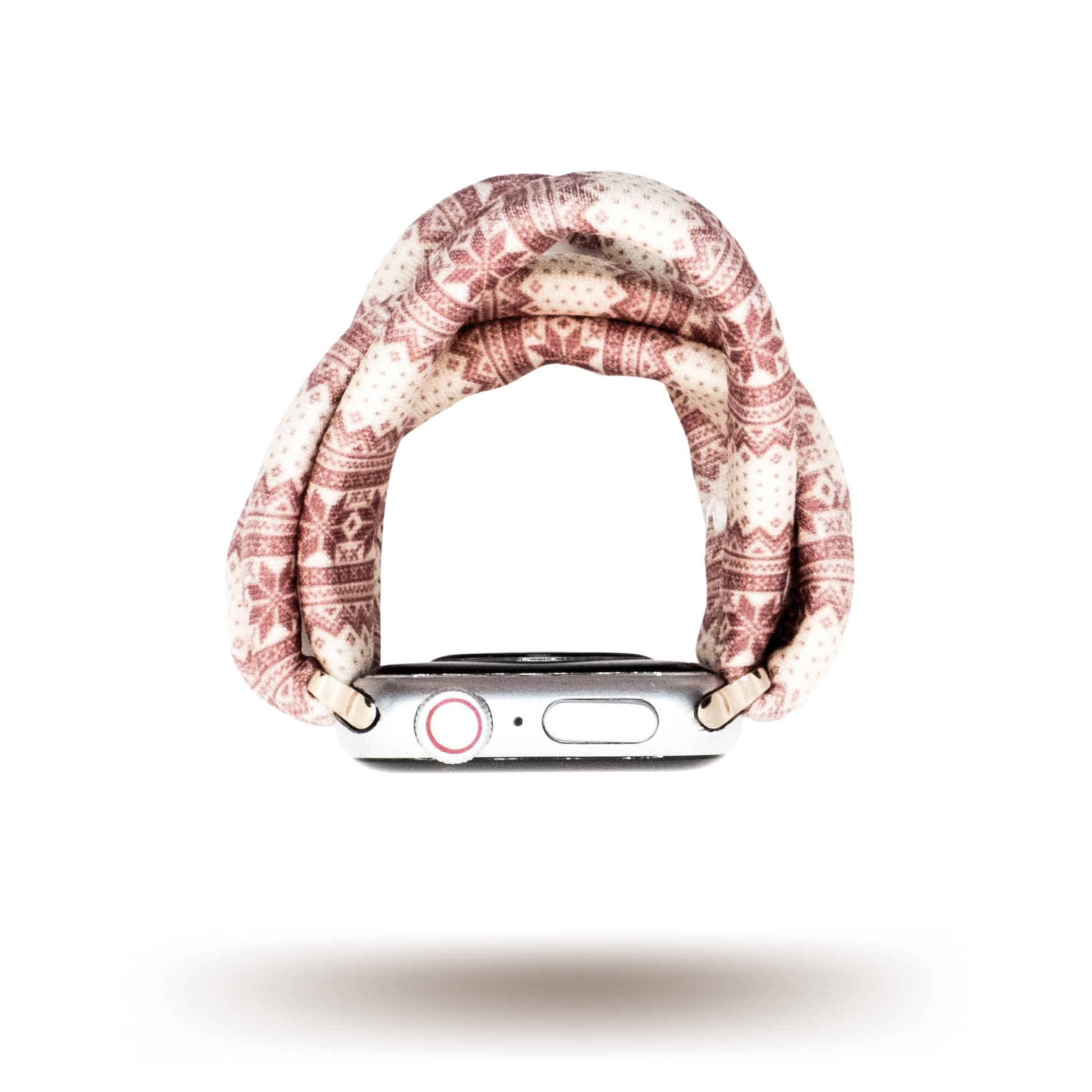 Red Nordic Sweater Yoga Band® for Apple Watch, Fitbit, and Samsung