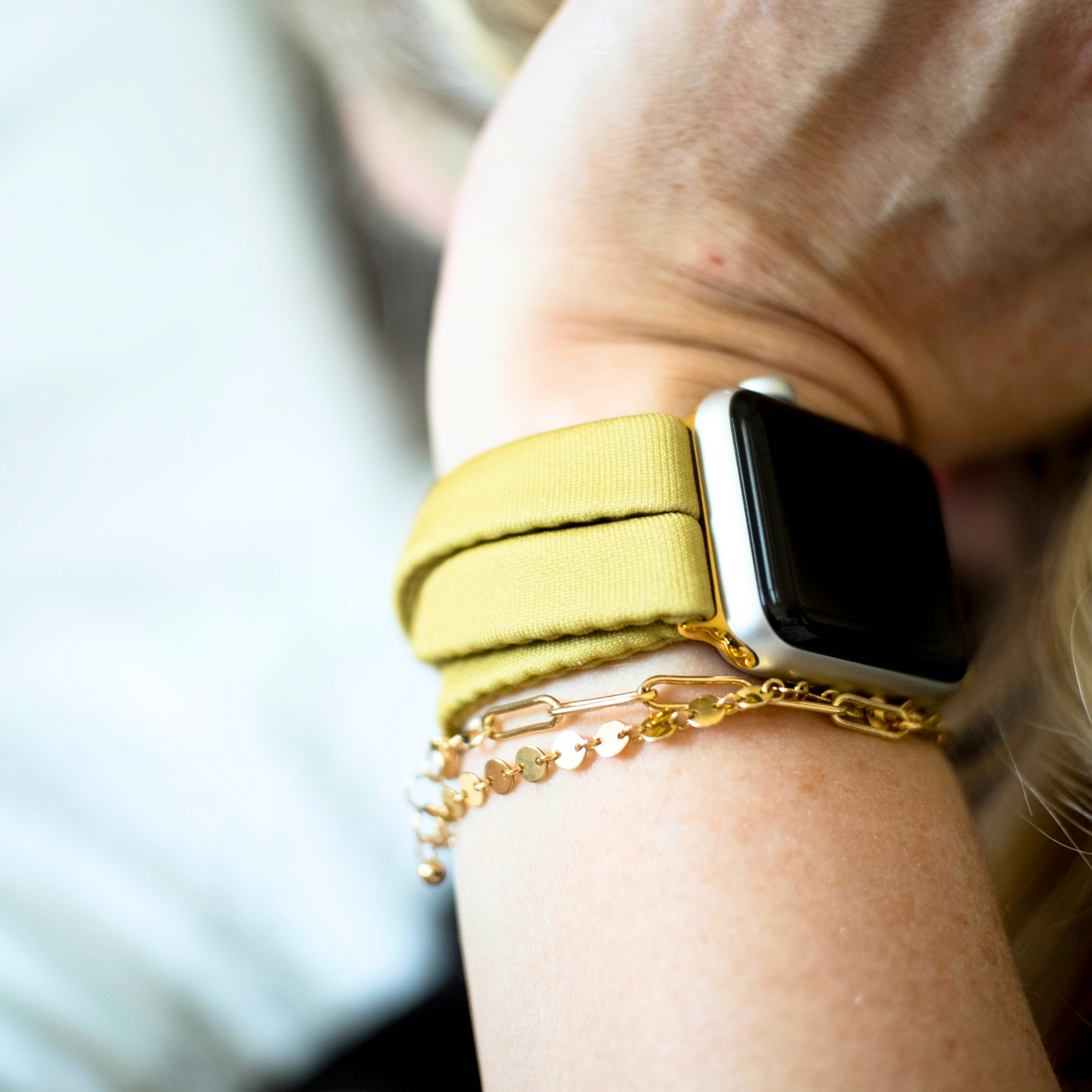  Pistachio Yoga Band® for Apple Watch, Fitbit, and Samsung