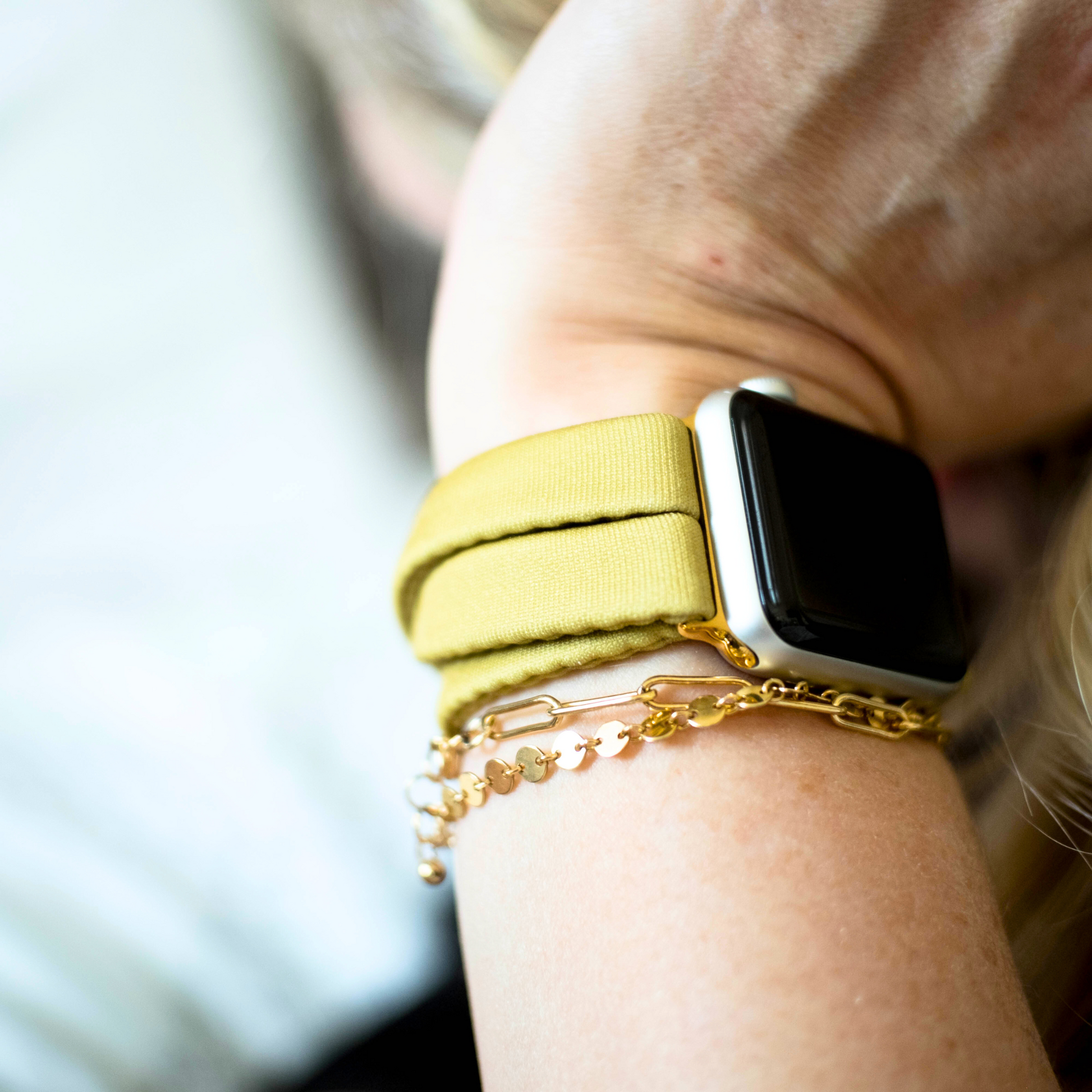  Pistachio Yoga Band® for Apple Watch, Fitbit, and Samsung