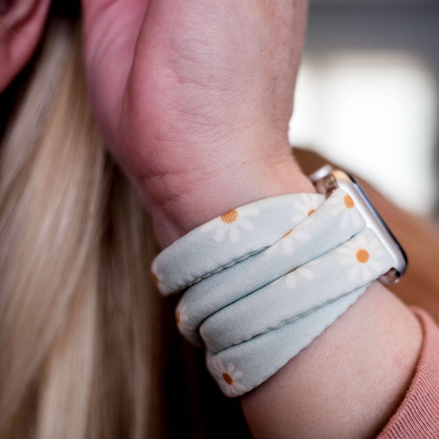 Water Daisies Yoga Band® for Apple Watch, Fitbit, and Samsung