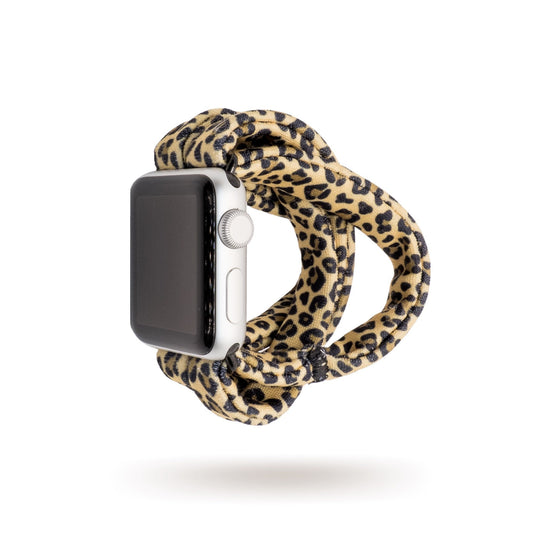 Leopard Print Yoga Band® for Apple Watch, Fitbit, and Samsung