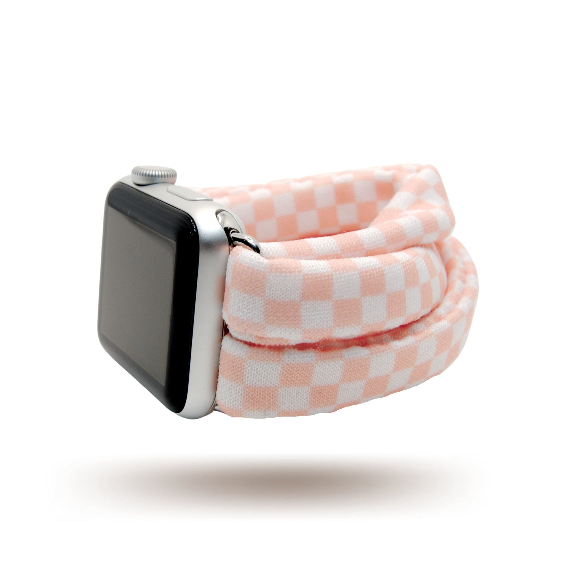 Blush Checkers Yoga Band® for Apple Watch, Fitbit, and Samsung
