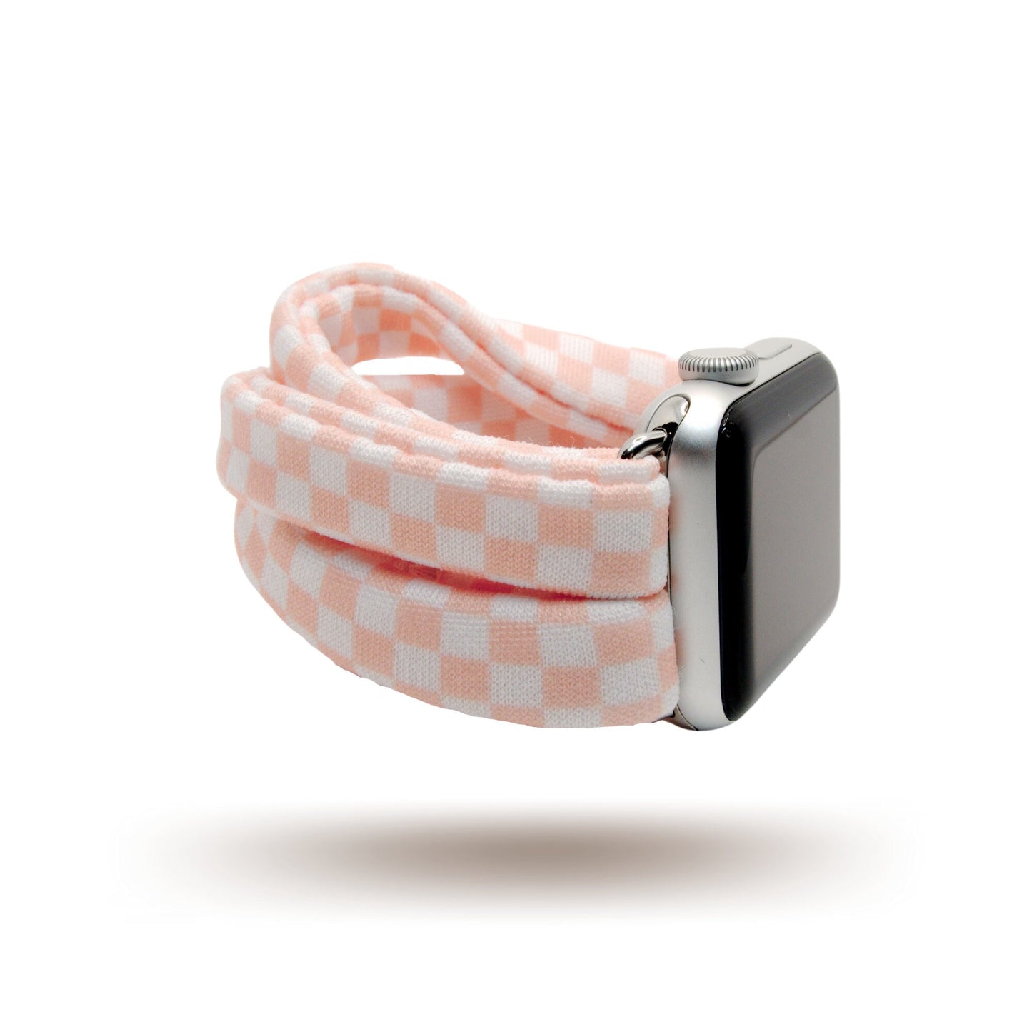 Blush Checkers Yoga Band® for Apple Watch, Fitbit, and Samsung