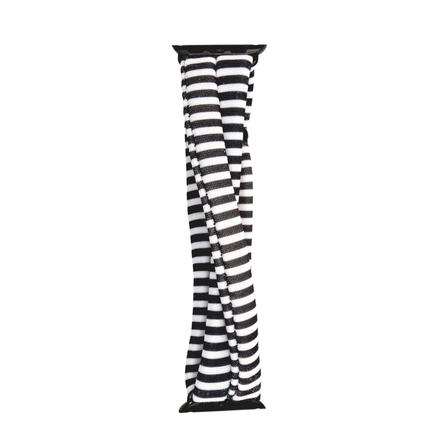 Black Mini Stripes Yoga Band® for Apple Watch, Fitbit, and Samsung