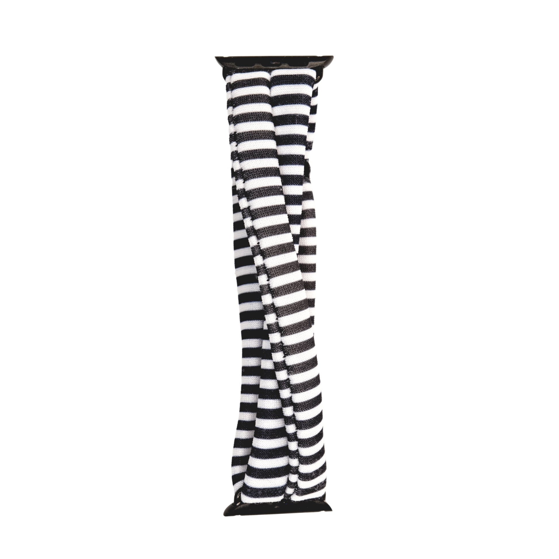 Black Mini Stripes Yoga Band® for Apple Watch, Fitbit, and Samsung