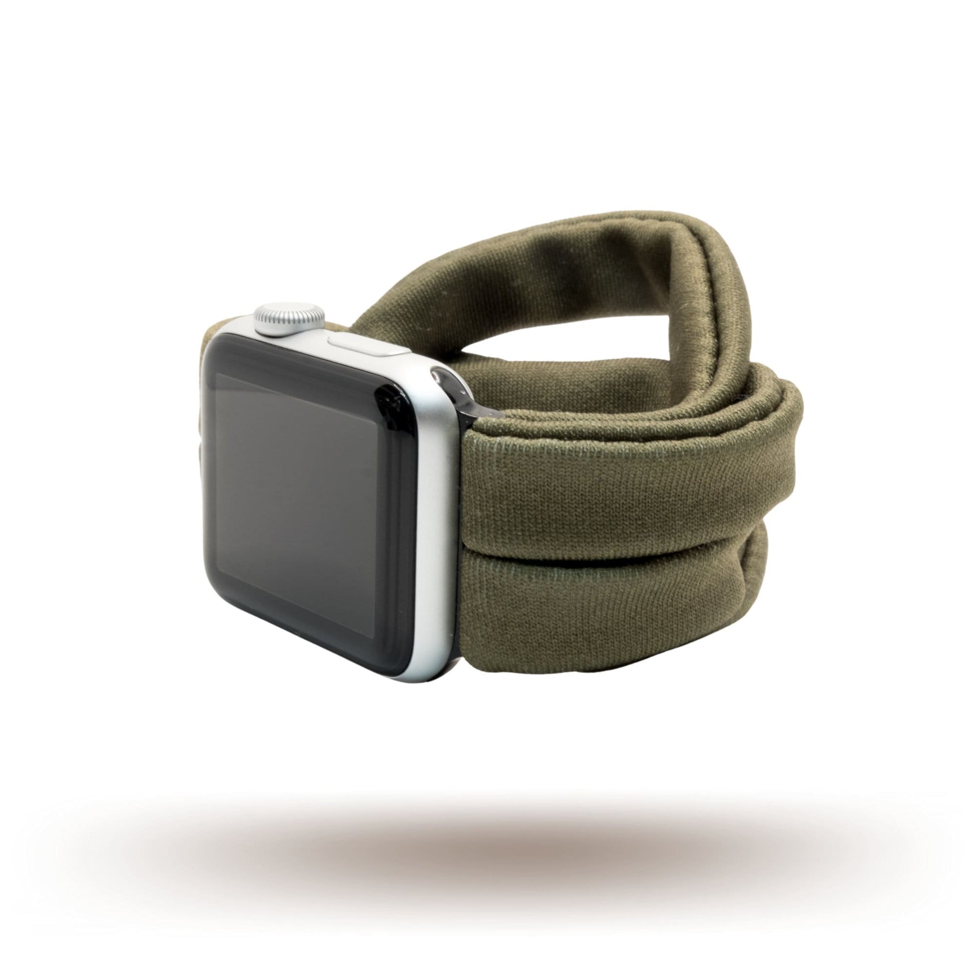 Olive Green Yoga Band® for Apple Watch, Fitbit, and Samsung