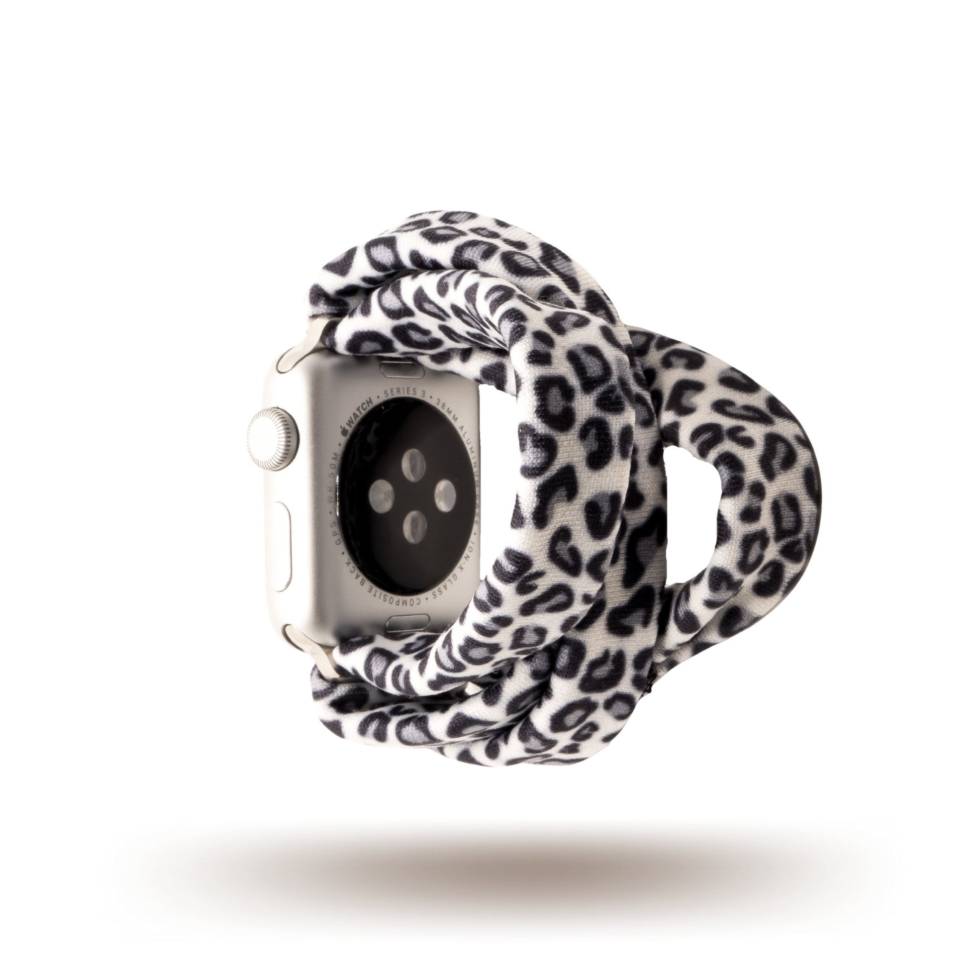 Snow Leopard Yoga Band® for Apple Watch, Fitbit, and Samsung