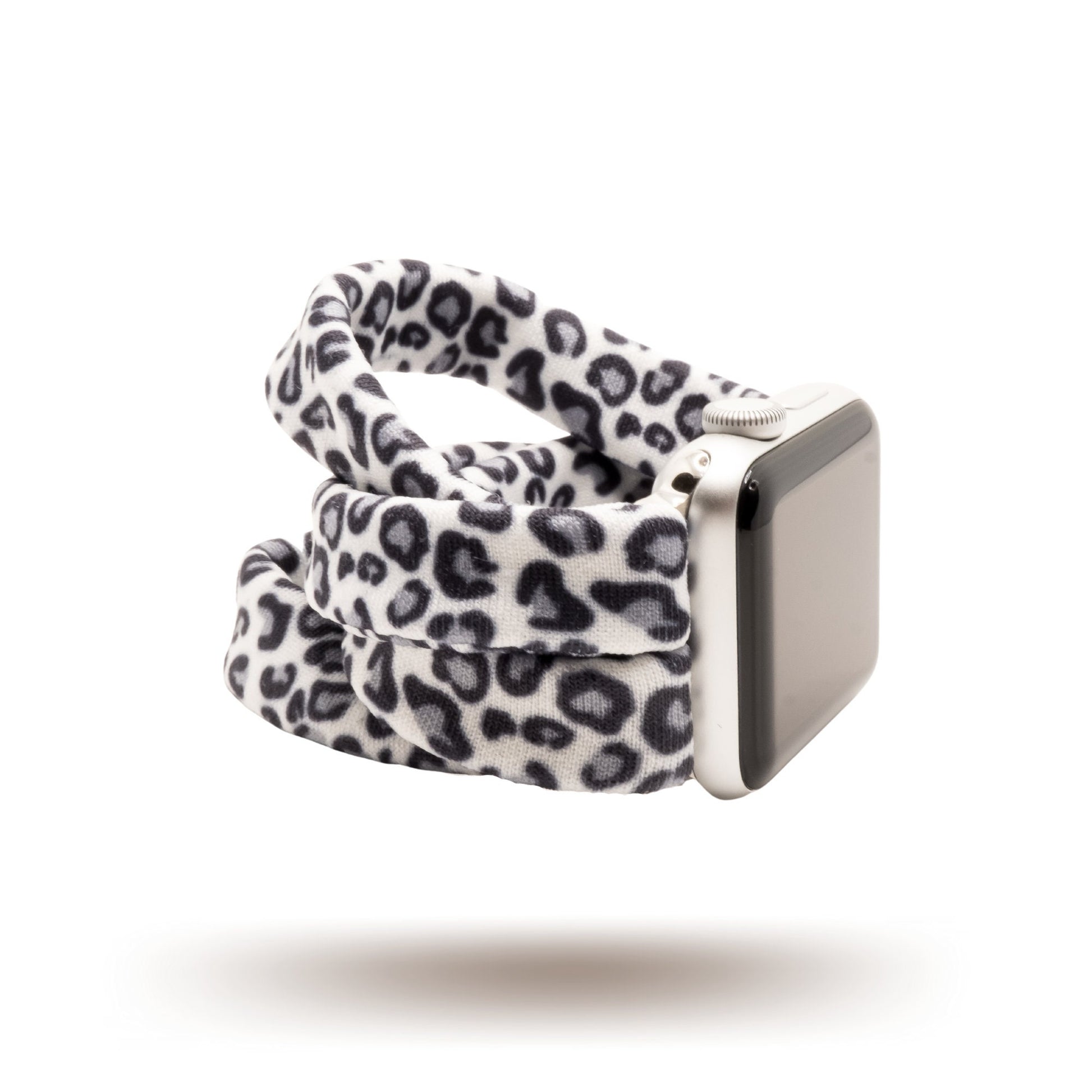 Snow Leopard Yoga Band® for Apple Watch, Fitbit, and Samsung