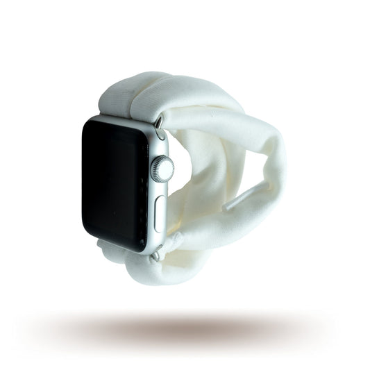 White Yoga Band® for Apple Watch, Fitbit, and Samsung