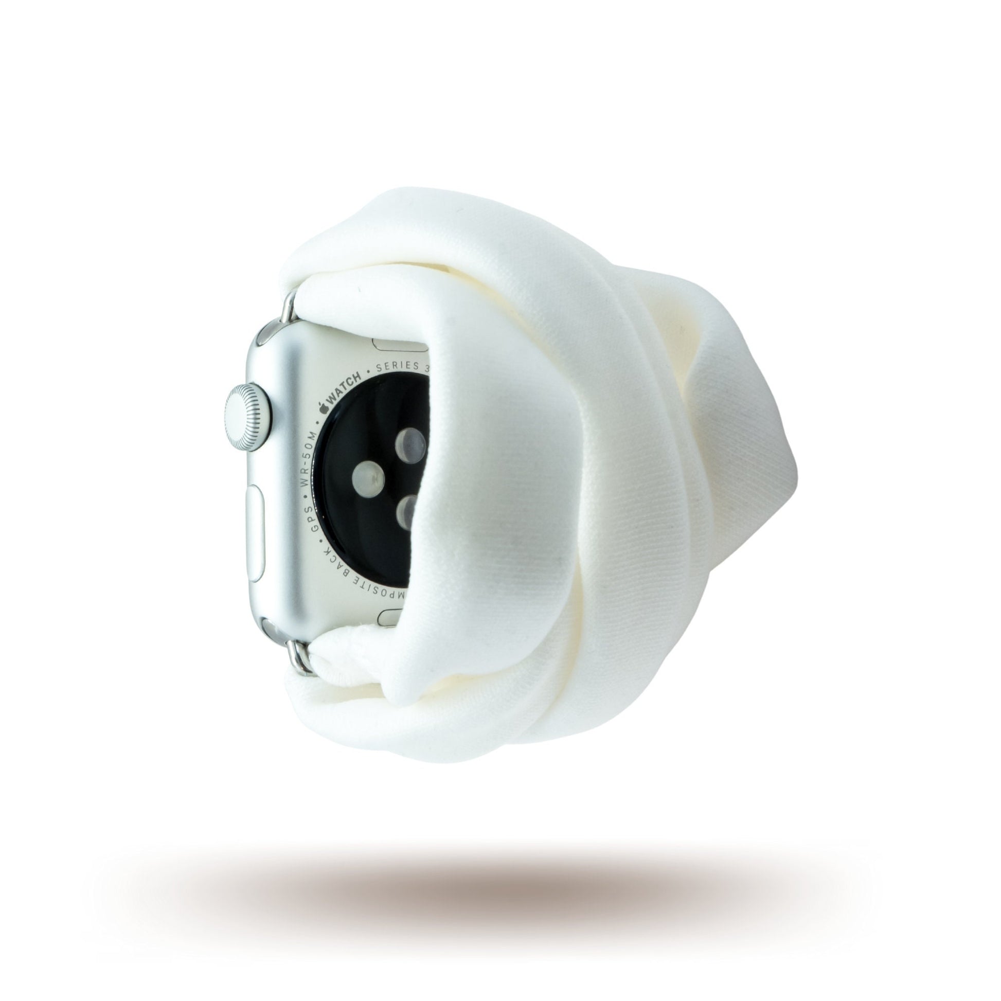 White Yoga Band® for Apple Watch, Fitbit, and Samsung