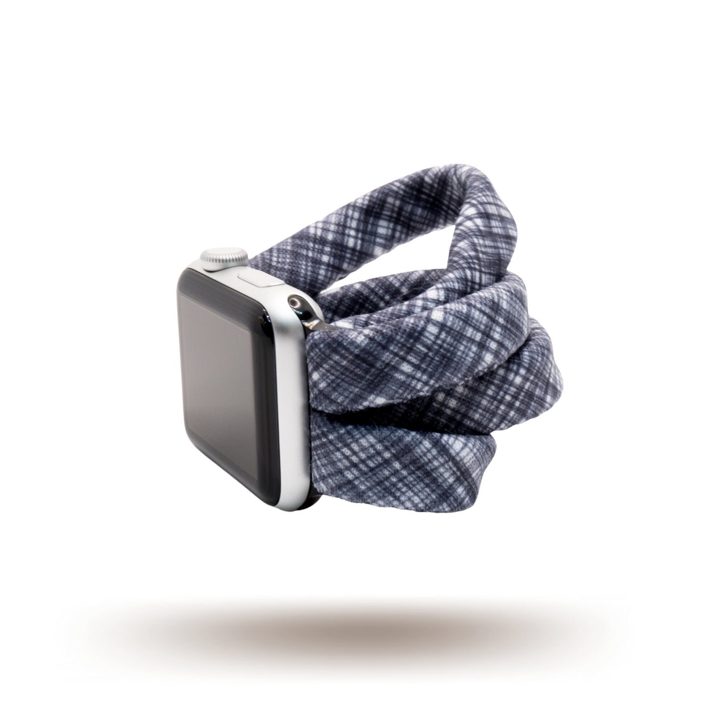 Black Crosshatch Yoga Band® for Apple Watch, Fitbit, and Samsung