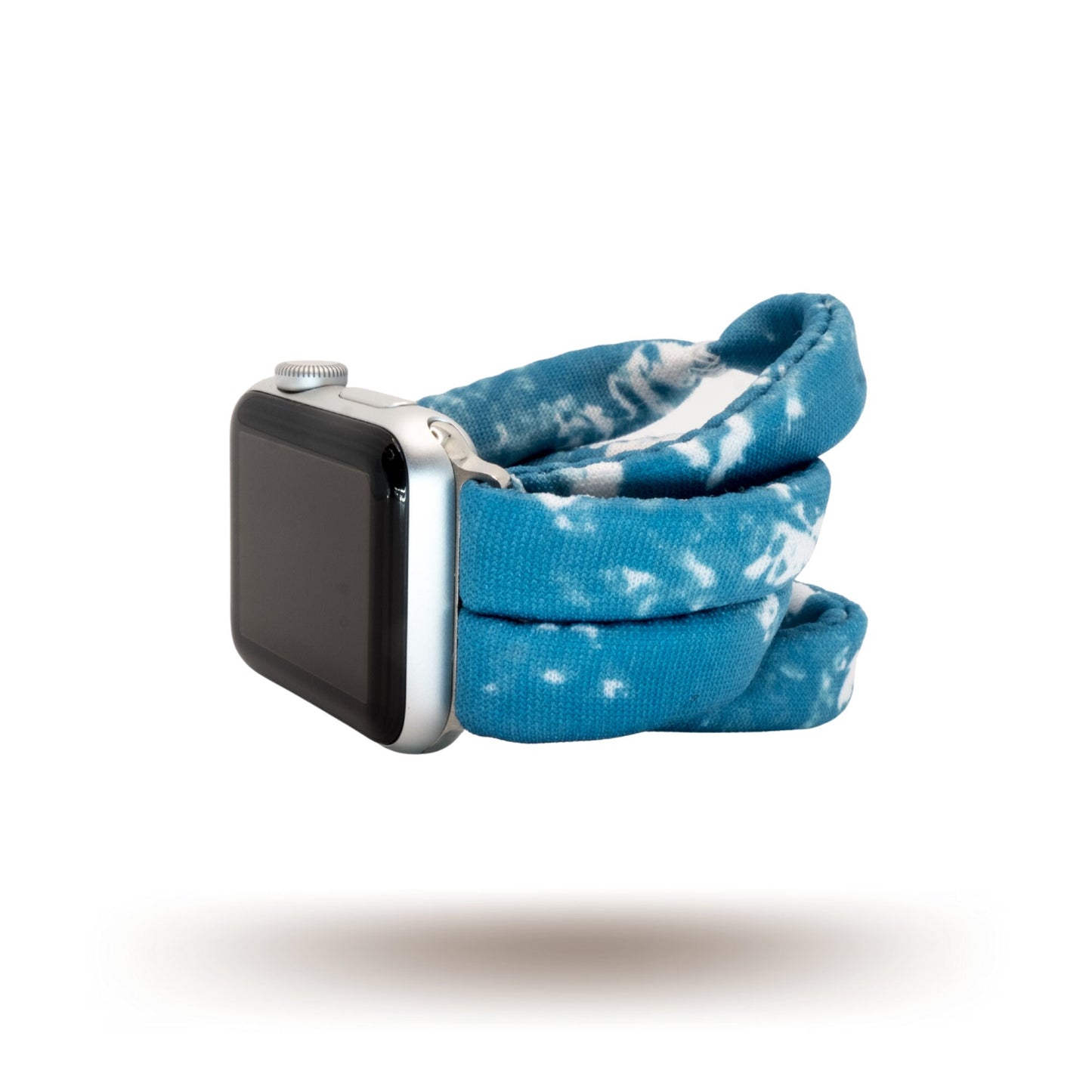 Blue Tie Dye Yoga Band® for Apple Watch, Fitbit, and Samsung