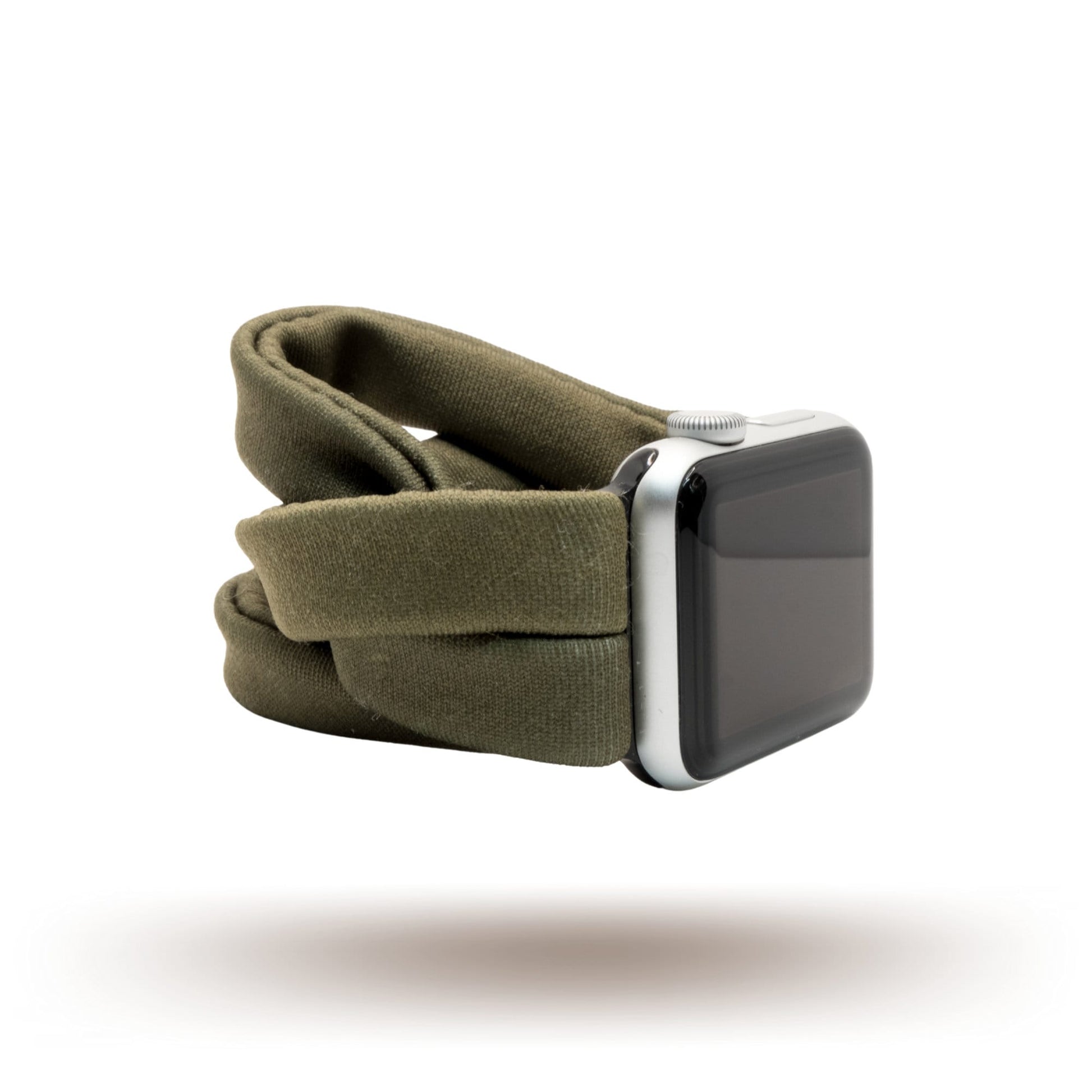 Olive Green Yoga Band® for Apple Watch, Fitbit, and Samsung