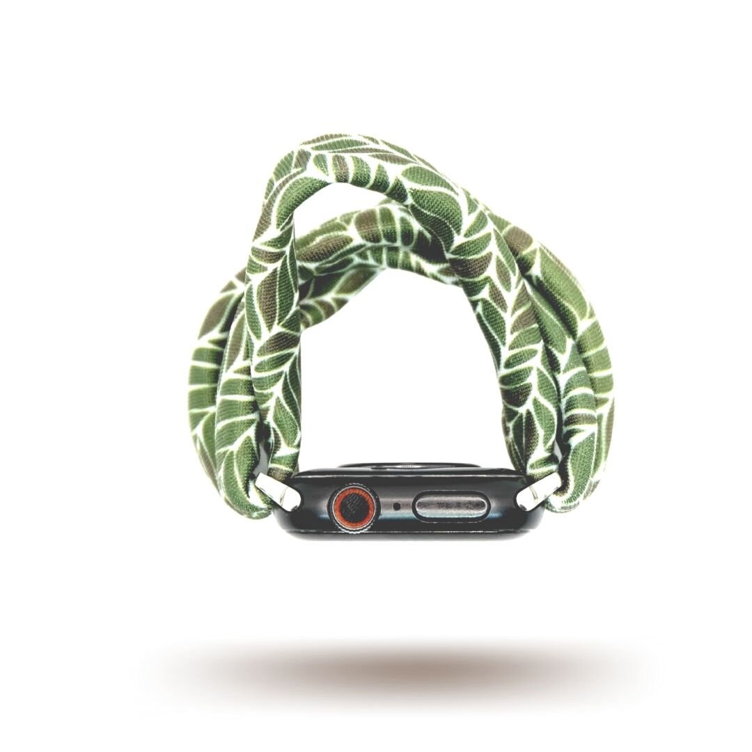Olive Leaves Yoga Band® for Apple Watch, Fitbit, and Samsung