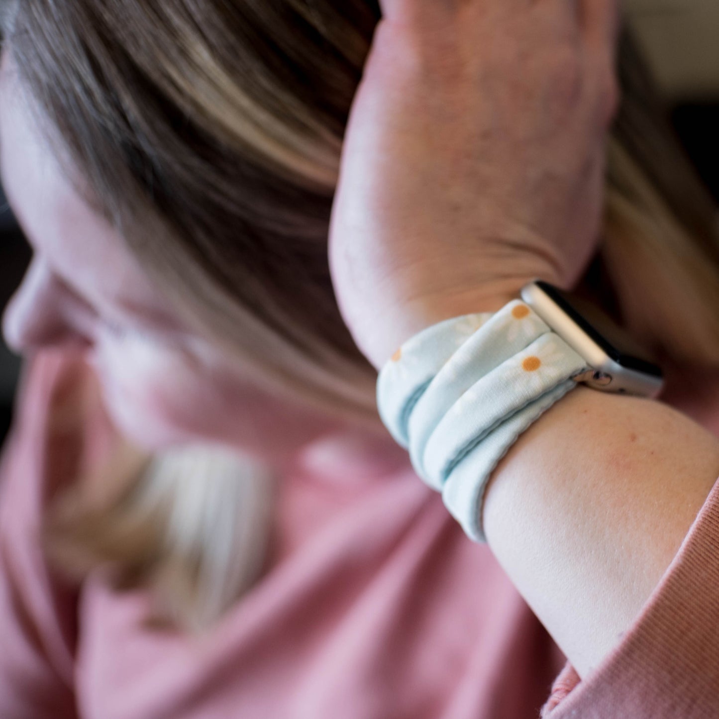 Water Daisies Yoga Band® for Apple Watch, Fitbit, and Samsung