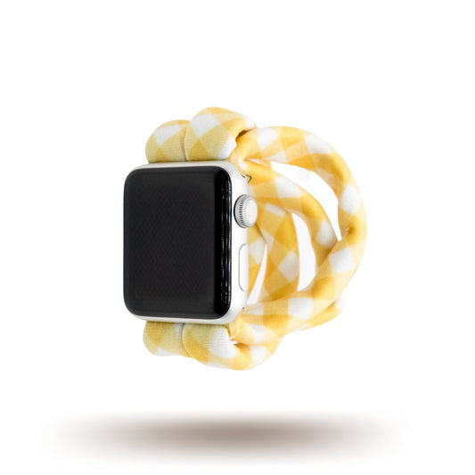 Sunshine Plaid Yoga Band® for Apple Watch, Fitbit, and Samsung
