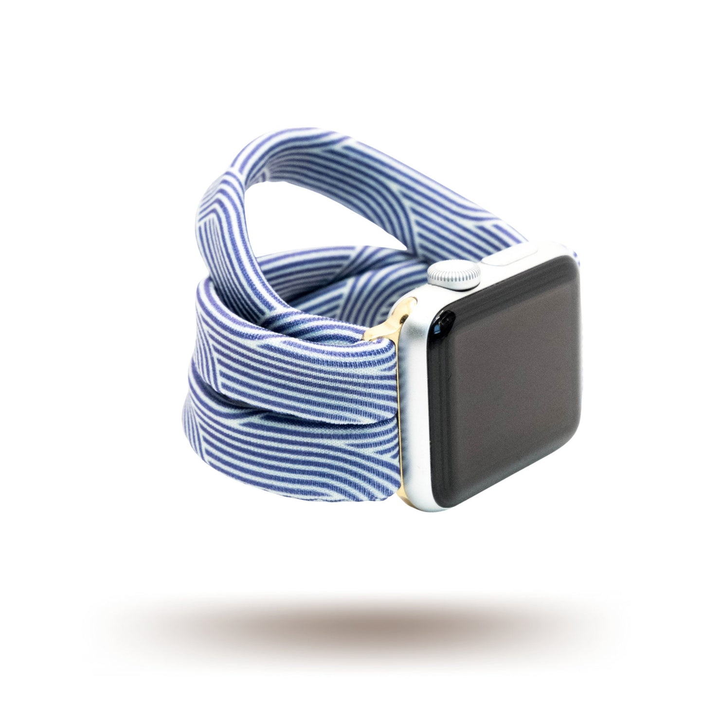 Purple Art Deco Yoga Band® for Apple Watch, Fitbit, and Samsung