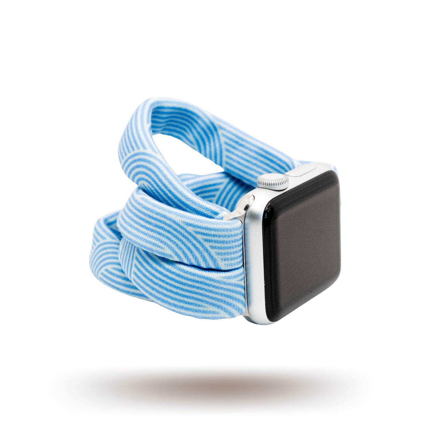 Sky Blue Art Deco Yoga Band™ for Apple Watch, Fitbit, and Samsung