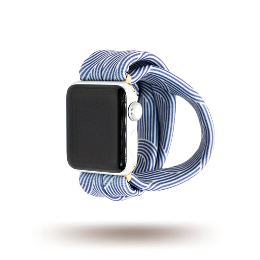 Purple Art Deco Yoga Band® for Apple Watch, Fitbit, and Samsung