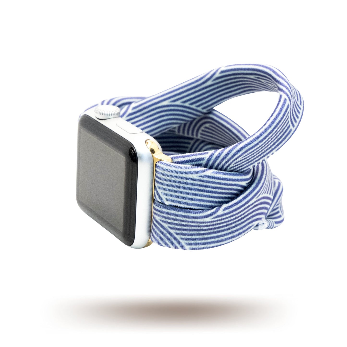 Purple Art Deco Yoga Band® for Apple Watch, Fitbit, and Samsung
