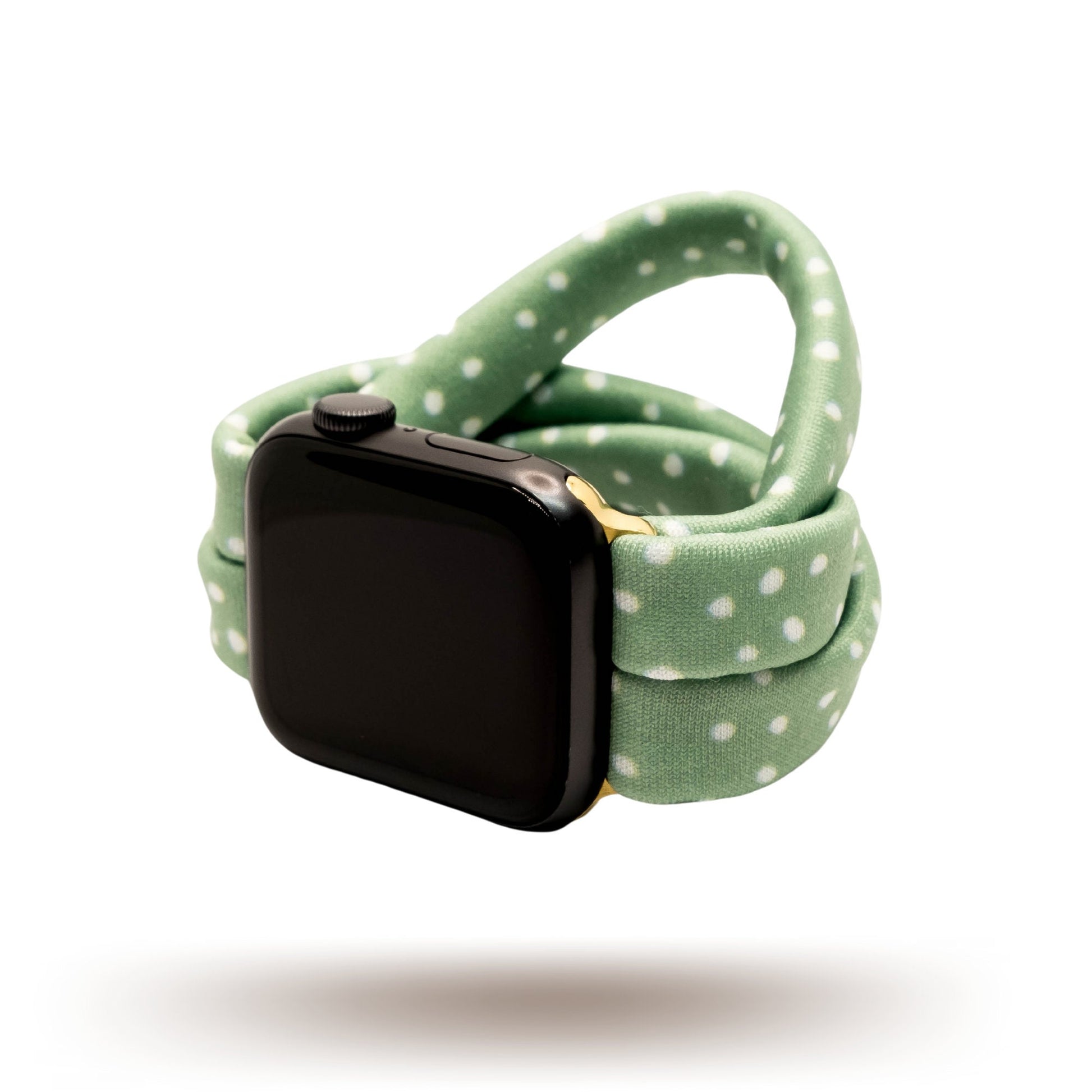 Mint Green Dots Yoga Band® for Apple Watch, Fitbit, and Samsung