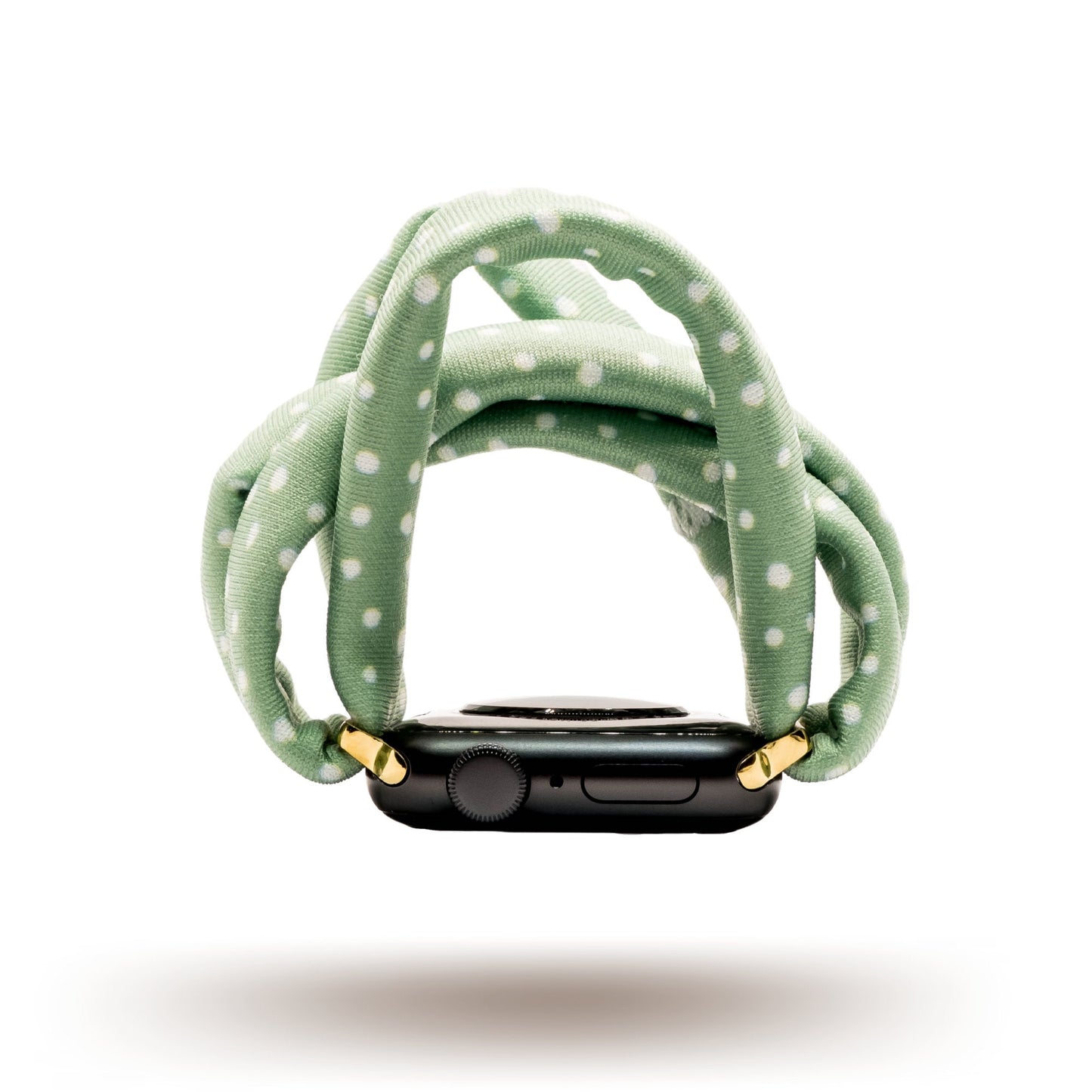 Mint Green Dots Yoga Band® for Apple Watch, Fitbit, and Samsung