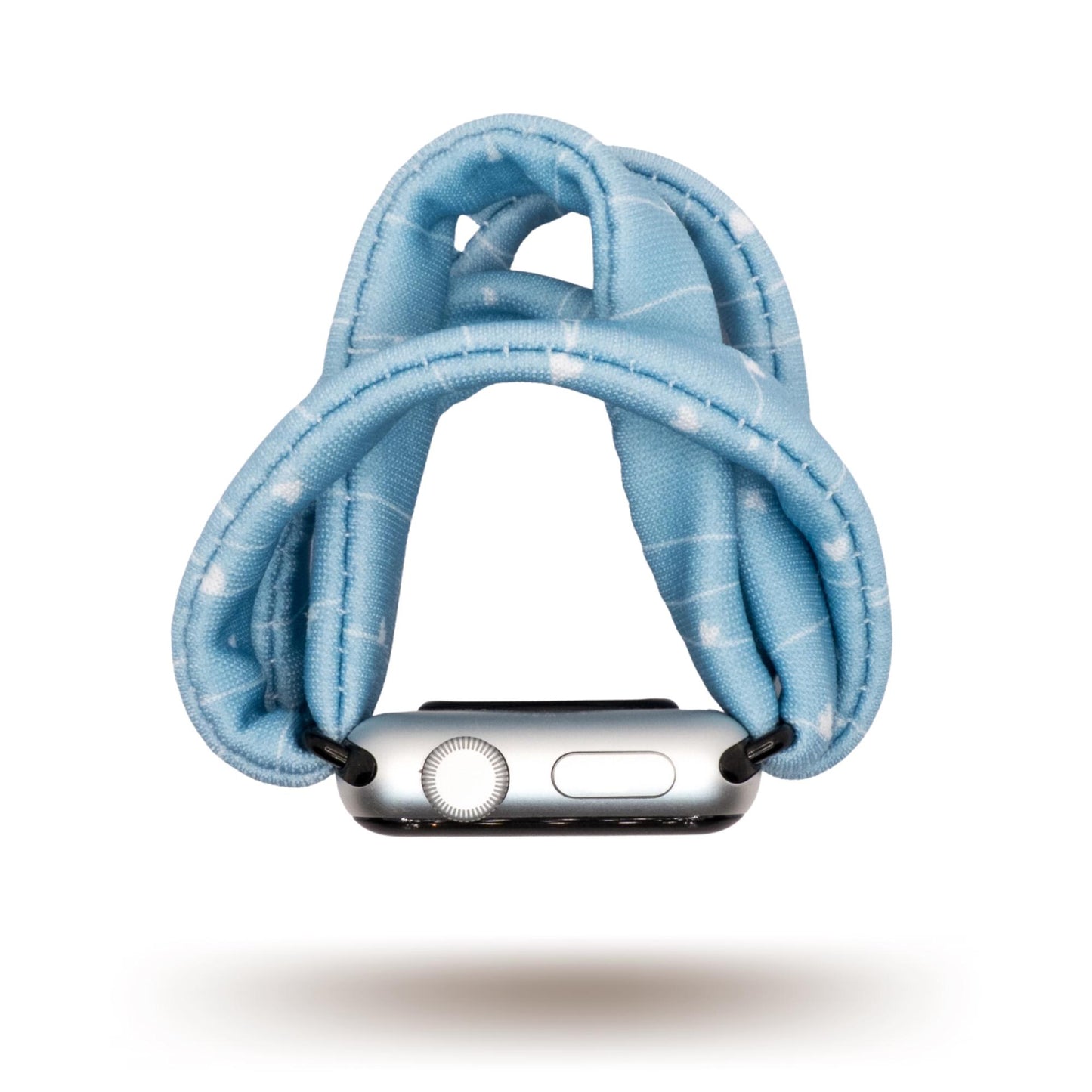 Blue Heartstrings Yoga Band® for Apple Watch, Fitbit, and Samsung