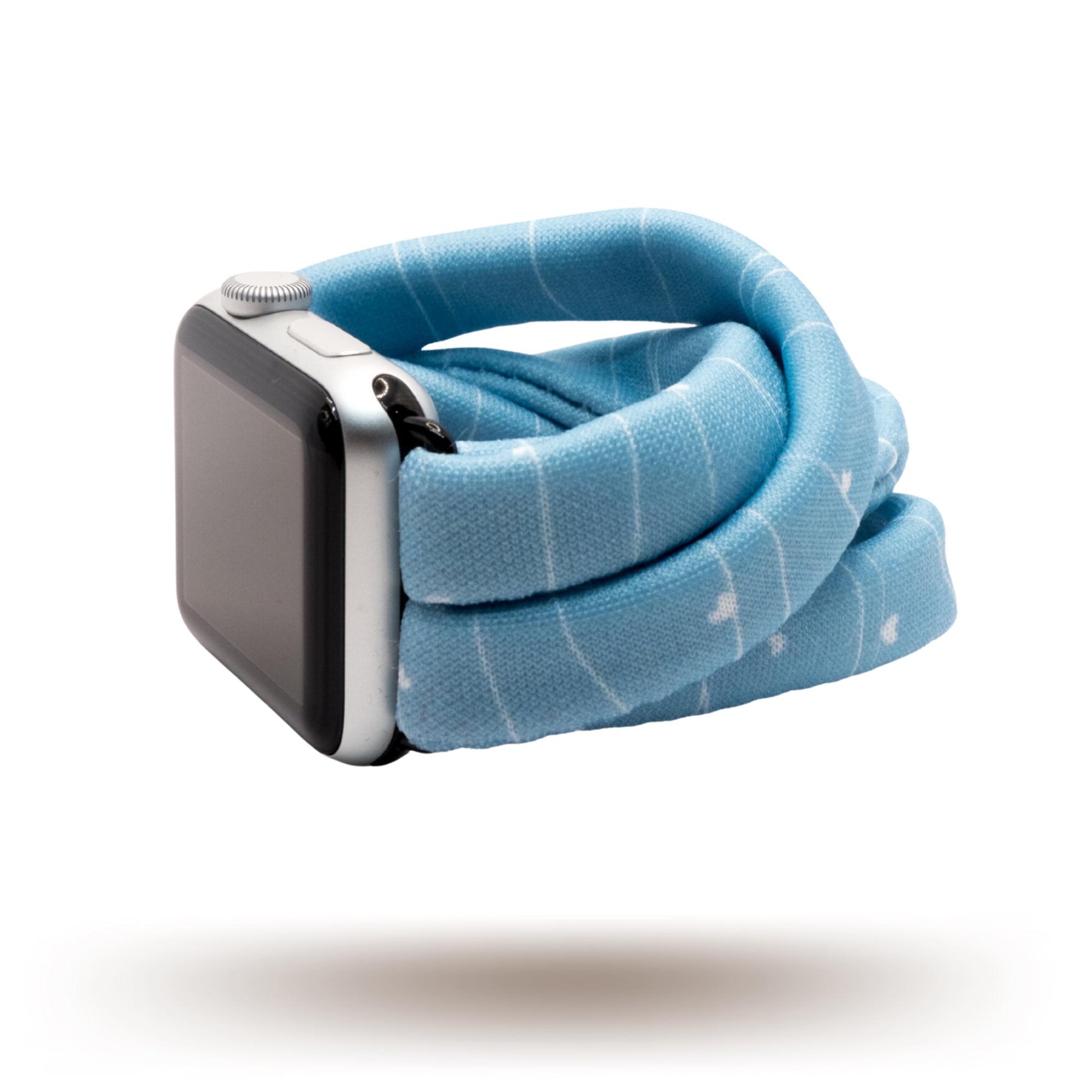 Blue Heartstrings Yoga Band® for Apple Watch, Fitbit, and Samsung