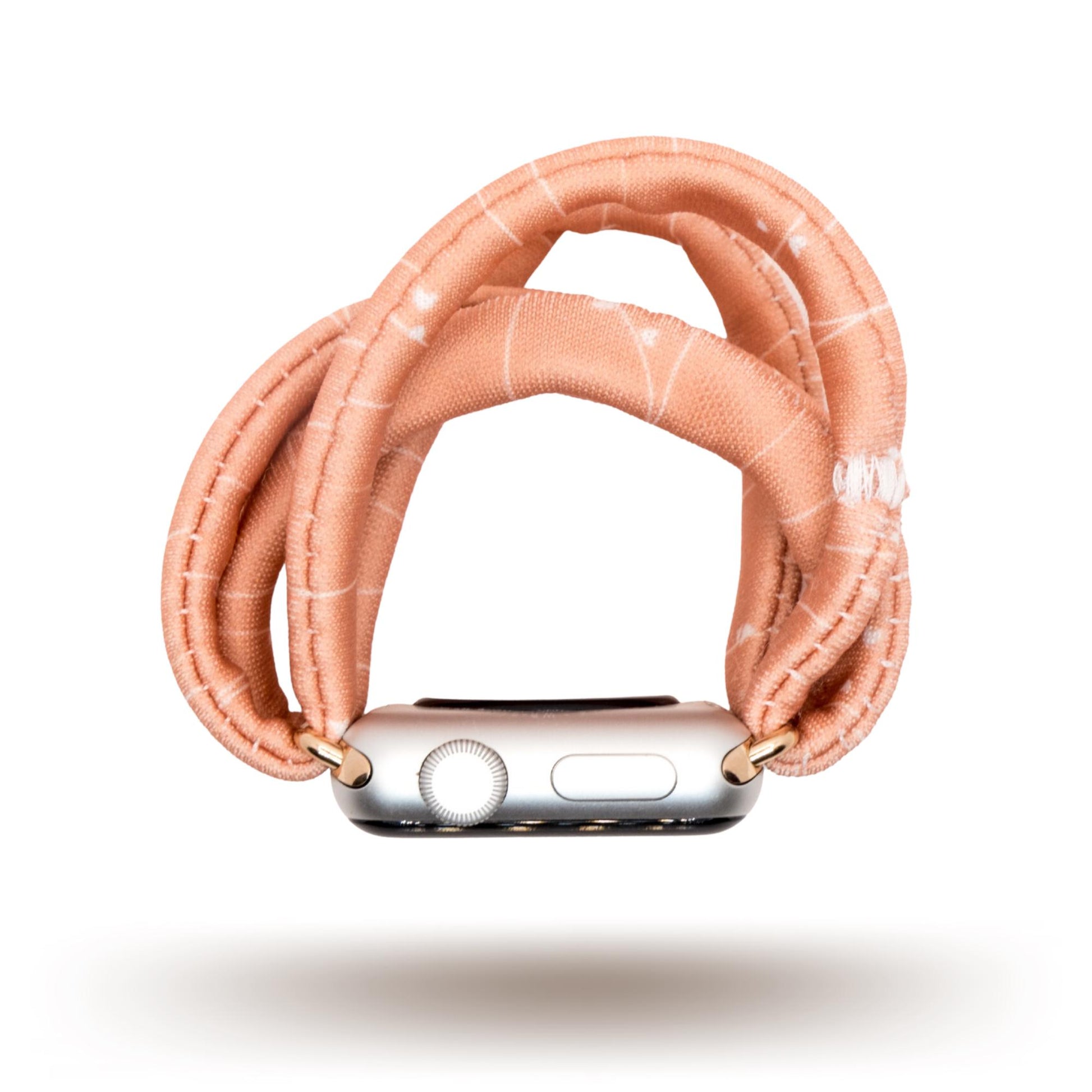 Peach Heartstrings Yoga Band® for Apple Watch, Fitbit, and Samsung
